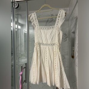 Free people ivory dress size small